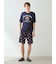 【HOMME】ドーナツ総柄ハーフパンツ
