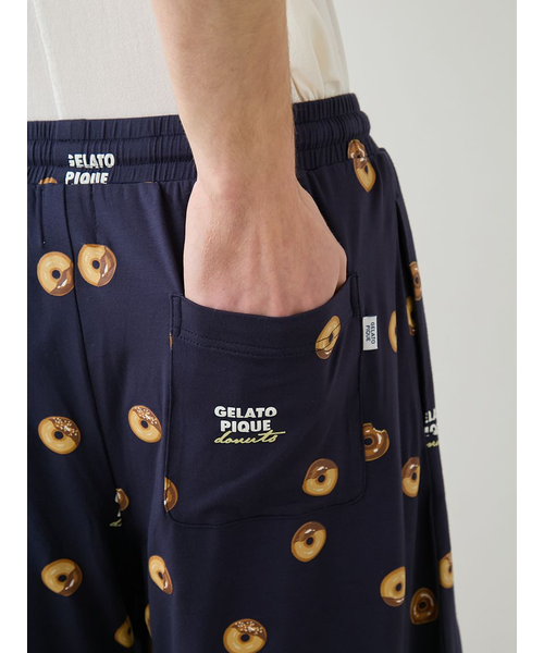 HOMME】ドーナツ総柄ハーフパンツ｜ジェラートピケの通販｜&mall