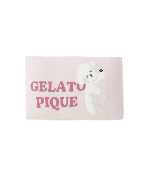 ジェラートピケ　エアリーモコドッグジャガードピローケース gelato pique｜【Sleep】エアリーモコドッグジャガードピローケース