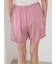 レーヨンロゴメローショートパンツ
