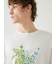【HOMME】フラワーワンポイントプリントTシャツ
