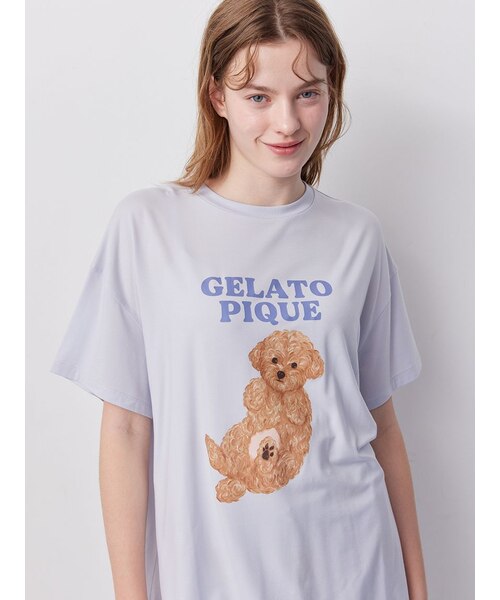ラッピング済み】ドッグワンポイントTシャツ&ショートパンツSET