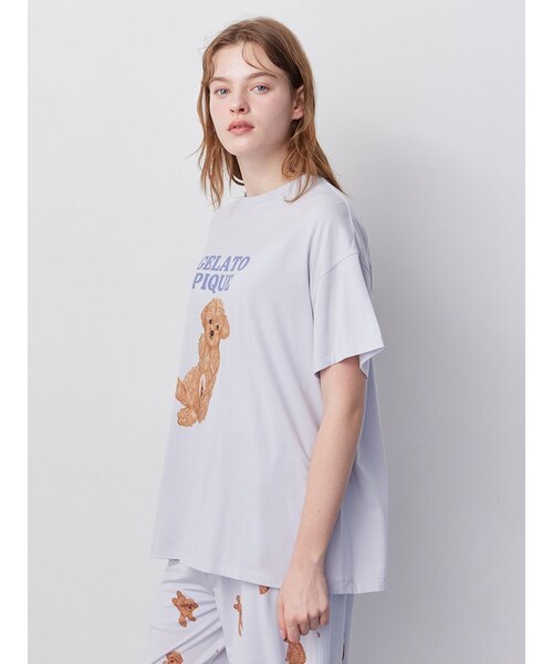 ラッピング済み】ドッグワンポイントTシャツ&ショートパンツSET