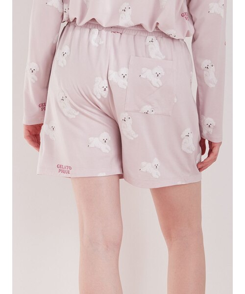 ラッピング済み】ドッグワンポイントTシャツ&ショートパンツSET
