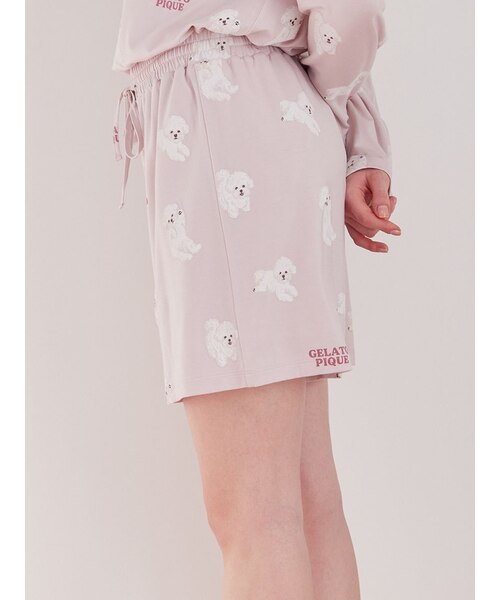 ラッピング済み】ドッグワンポイントTシャツ&ショートパンツSET