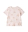 【KIDS】【接触冷感】アイスクリームベア柄Tシャツ