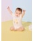 【BABY】アイスクリームベアワンポイントロンパース