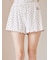 針抜きハート柄ショートパンツ