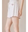 針抜きハート柄ショートパンツ