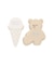 【CAT&DOG】アイスクリーム&ベア ラテックストイセット BOX付き