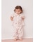 【BABY】パジャマパーティー柄シャーリングロングパンツ
