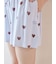 【接触冷感】ハート柄ショートパンツ