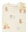 【BABY】【接触冷感】アイスクリームベア柄Tシャツ