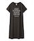 【接触冷感】レーヨンロゴワンピース