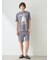 【HOMME】【接触冷感】アイスクリームベアワンポイントハーフパンツ