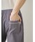 【HOMME】【接触冷感】アイスクリームベアワンポイントハーフパンツ