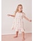 【KIDS】パジャマパーティー柄シャーリングワンピース