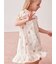 【KIDS】パジャマパーティー柄シャーリングワンピース