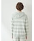【HOMME】【接触冷感】スムーズィーliteクールランダムボーダーパーカ