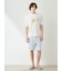 【HOMME】【接触冷感】レーヨンフルーツハーフパンツ