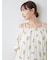 フルーツ小花柄カップイン２wayワンピース
