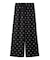 【JOEL ROBUCHON】ドット柄サテンロングパンツ