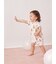 【BABY】【接触冷感】サマーベア柄ロンパース