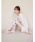 【ONLINE限定】【Sleep】【接触冷感】ハート柄着圧ソックス