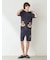 【HOMME】ロゴジャガードハーフパンツ