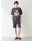 【HOMME】ロゴジャガードハーフパンツ