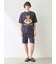 【HOMME】ロゴジャガードハーフパンツ