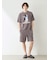 【HOMME】エアリーモコロゴジャガードハーフパンツ