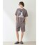 【HOMME】エアリーモコロゴジャガードハーフパンツ