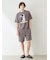 【HOMME】エアリーモコロゴジャガードハーフパンツ