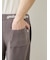 【HOMME】エアリーモコロゴジャガードハーフパンツ