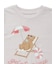 【KIDS】【接触冷感】サマーベアワンポイントTシャツ