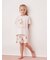 【KIDS】【接触冷感】サマーベアワンポイントTシャツ