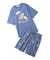 【ONLINE限定】【HOMME】【接触冷感】サマーベア柄ワンポイントTシャツ&ハーフパンツセット