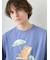 【ONLINE限定】【HOMME】【接触冷感】サマーベア柄ワンポイントTシャツ&ハーフパンツセット
