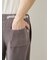 【ONLINE限定】【HOMME】エアリーモコボストンテリアジャガードプルオーバー&ハーフパンツセット