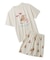 【ONLINE限定】【接触冷感】サマーベア柄ワンポイントTシャツ&ショートパンツセット