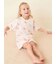 【KIDS】シーサイドキャット柄半袖Tシャツ