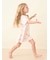 【KIDS】シーサイドキャット柄半袖ワンピース
