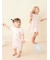 【KIDS】シーサイドキャット柄半袖ワンピース