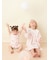 【KIDS】シーサイドキャット柄半袖ワンピース