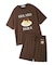 【ONLINE限定】【HOMME】【接触冷感】プリンワンポイントTシャツ&ハーフパンツセット