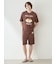 【ONLINE限定】【HOMME】【接触冷感】プリンワンポイントTシャツ&ハーフパンツセット