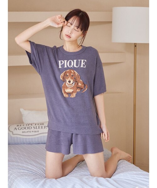 ファッションCATS&DOGSジャガードプルオーバー｜ジェラートピケの通販