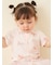 【BABY】シーサイドキャット柄半袖ロンパース