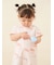 【BABY】シーサイドキャット柄半袖ロンパース